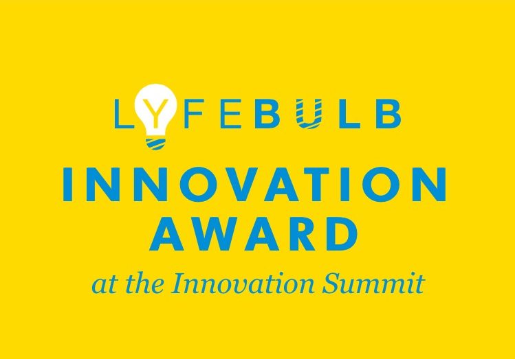 Lyfebulb innovation award graphic