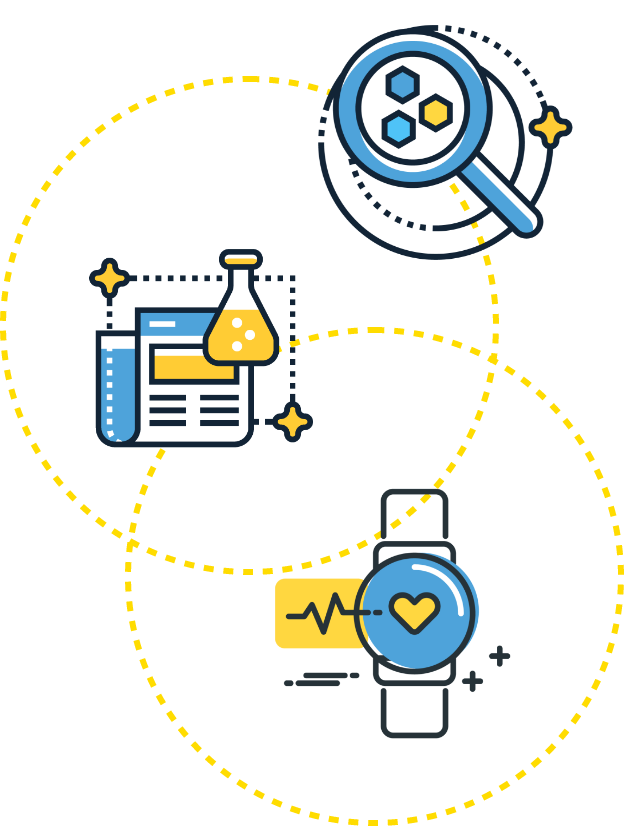 Graphic art for scientific analysis